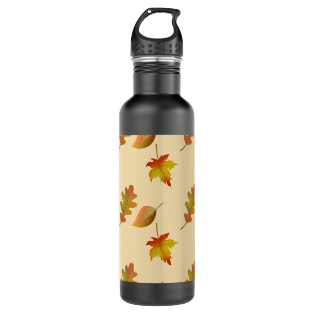 Garrafa Folhas de carvalho de carvalho (Frente)