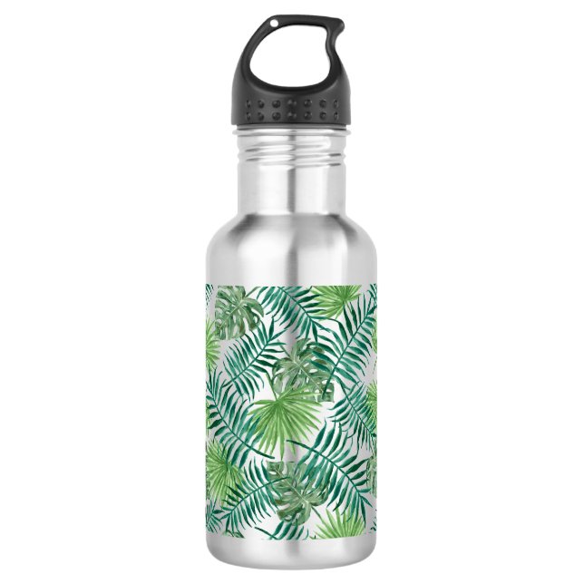 Garrafa Folhas Tropicais (Frente)