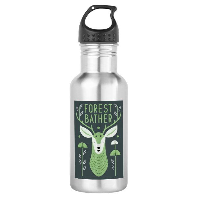 Garrafa Forest Bather Deer (Frente)
