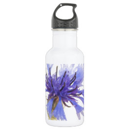 Garrafa Foto de Cornflower Azul -
