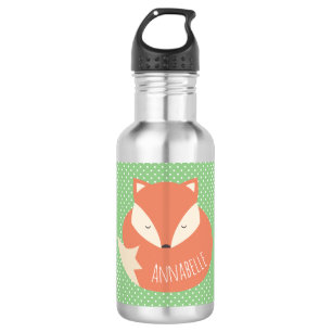 Garrafa Fox bonito personalizado do sono
