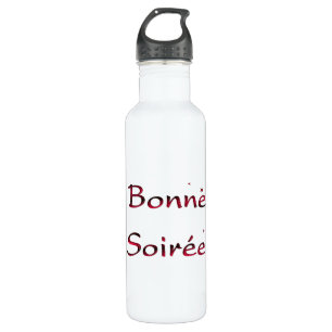 Garrafa Francês: Bonne Soiree Water Bot