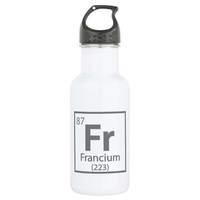 Garrafa Francium - French Science Periodic Table (Frente)