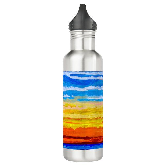 Garrafa Frasco de água Barbara Sunset papais noeis (Esquerda)