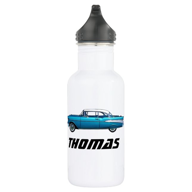 Garrafa Frasco de água Clássico Chevy BelAire de 1957 (Direita)