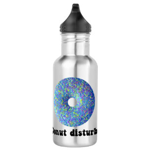 Garrafa Frasco de água com rosquinha