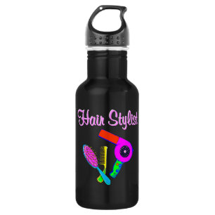 GARRAFA FRASCO DE ÁGUA DA LISTA DE CABELO ÚNICA E CHICA