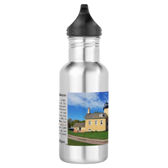 Garrafa Frasco de água do Farol de Ontonagon 2023 (Direita)