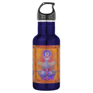 Garrafa Frasco de água do SISTEMA CHAKRA