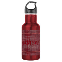 Frasco de HAMbWG Vermelho/Água Vermelha (18 oz)