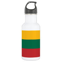 Frasco de Libertação com Bandeira da Lituânia