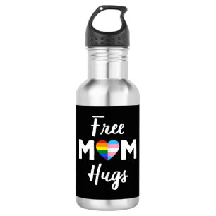 Garrafa Free Mãe Hugs II - Rainbow Gay Trans Pride