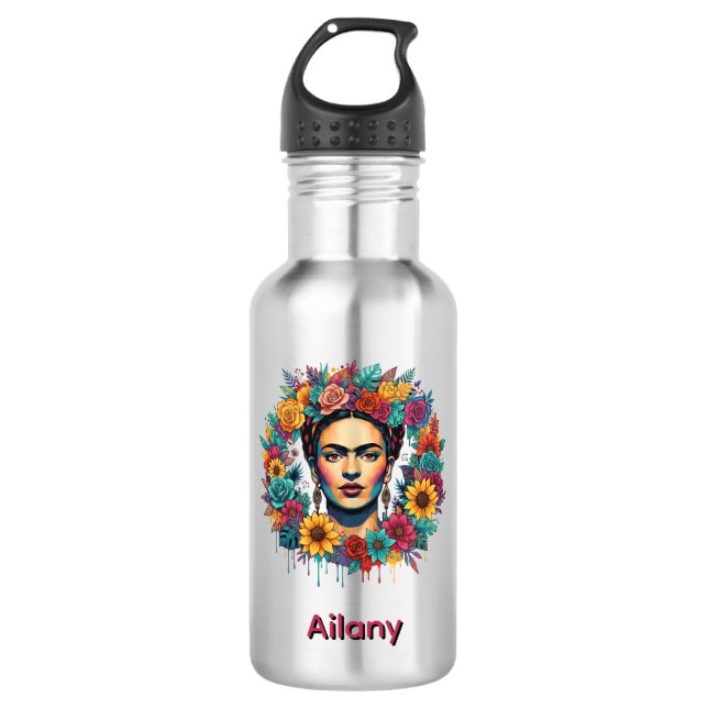 Garrafa Frida Kahlo (Frente)
