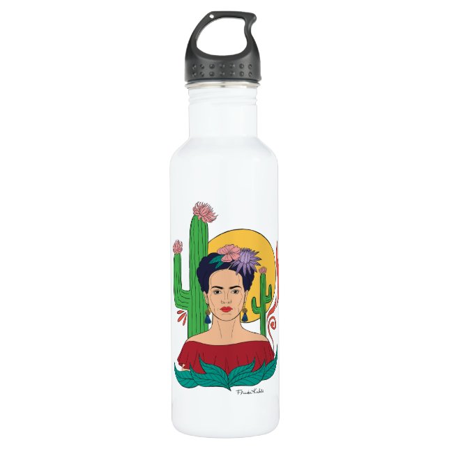 Garrafa Frida Kahlo Desert Graphic (Frente)