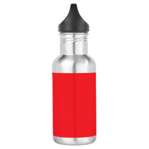 Garrafa Fundo Vermelho Sólido