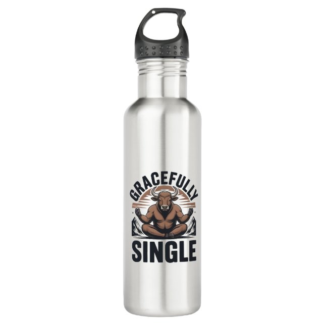Garrafa Funny Christian Water Bottle  For Single Men (Frente)
