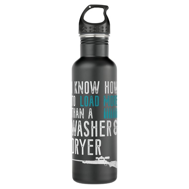 Garrafa Funny Deer Hunting Gift For Women Hunting  (Frente)