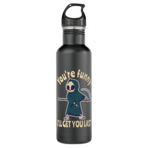 Garrafa Funny Grim Reaper Skeleton Halloween Costume