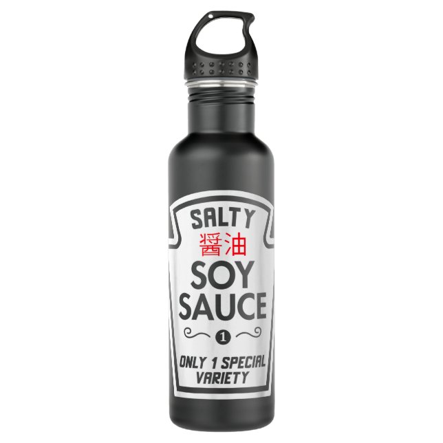 Garrafa Funny Soy Sauce Group Condiments Halloween Costume (Frente)