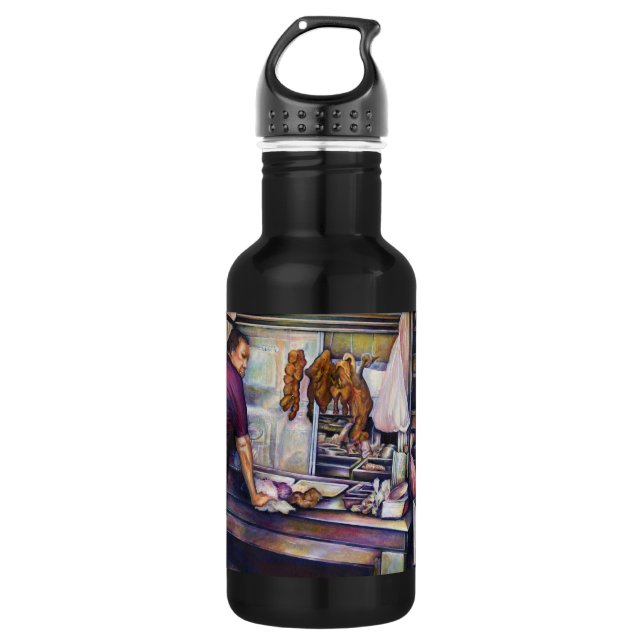 Garrafa Galinha Beijada Pelo Sol, Singapura (Frente)