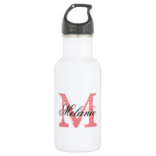 Garrafa Garrafas de água de casamento monogramas personali