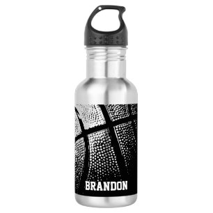Garrafa Garrafas de água esportivas de basquete Aço inox