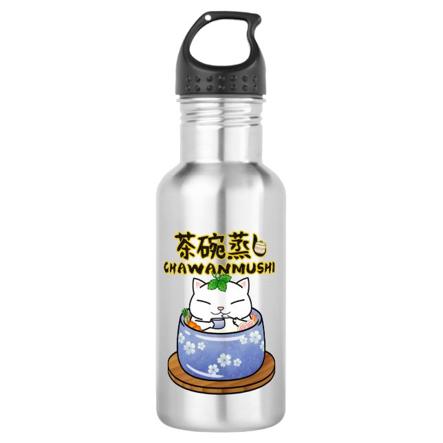 Garrafa Gato Chawancogi, Comida japonesa (Frente)