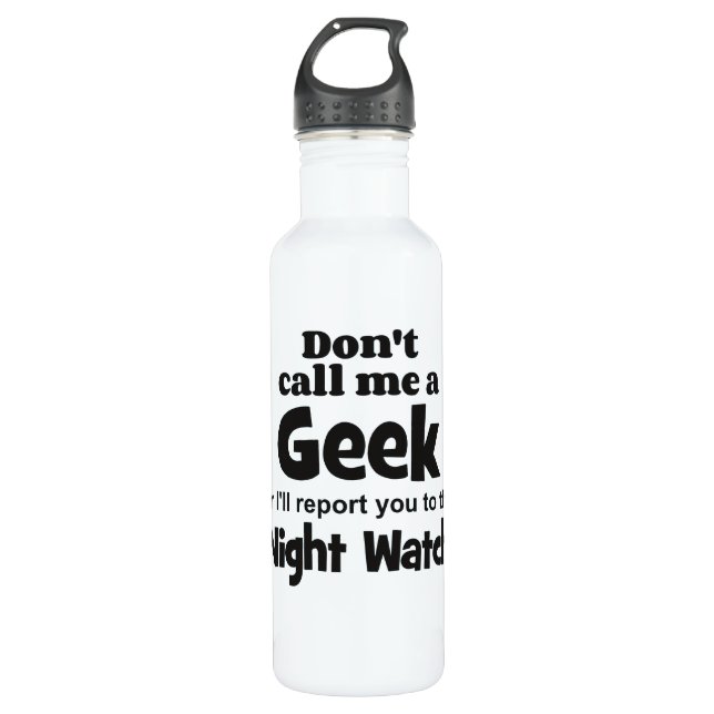 Garrafa Geek Night Watch bf (Frente)