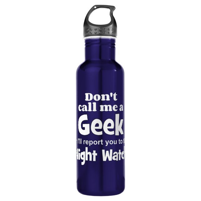 Garrafa Geek Night Watch wf (Frente)