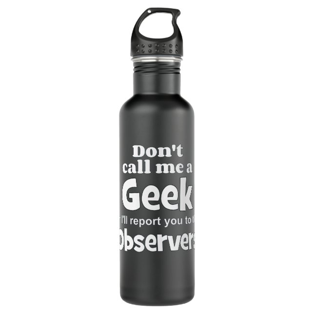 Garrafa Geek Observadores wf (Frente)