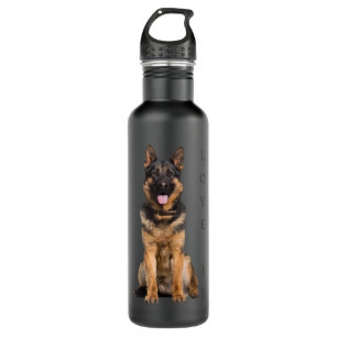 Garrafa German shepherd Shirt Shepard Cachorro Mãe Pai Pet