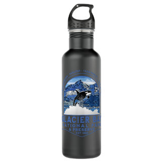 Garrafa Glacier Bay National Park Alaska Orca Mounts Fi