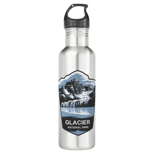 Garrafa Glacier National Park Emblem (Frente)