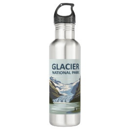 Garrafa Glacier National Park Viagem Art