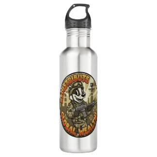 Garrafa Global Wealth Badger Water Bottle