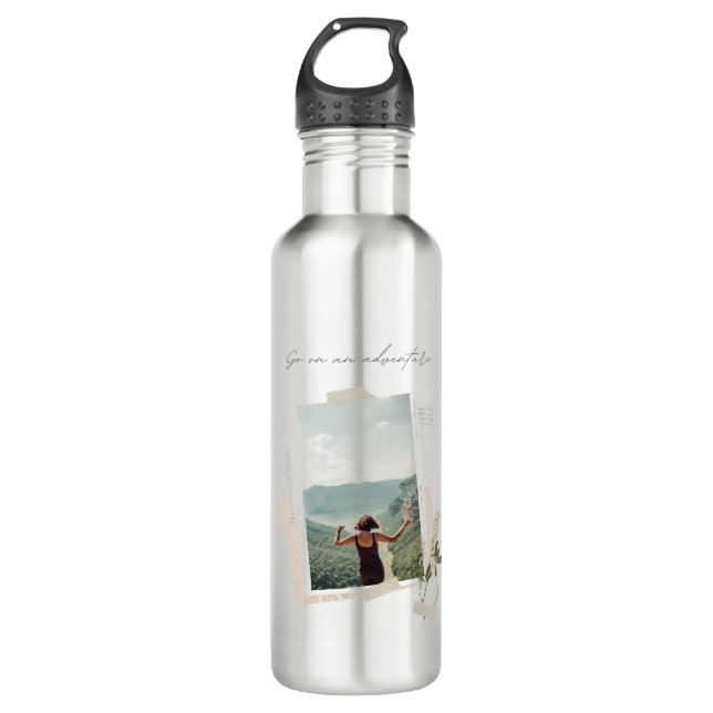 Garrafa Go on an adventure Water Bottle (Frente)