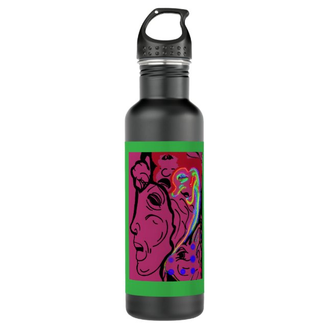 Garrafa Goddess of Land and Sea Stainless Steel Bottle (Frente)
