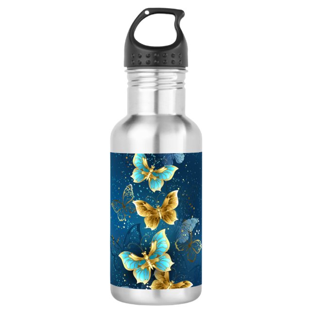 Garrafa Golden butterflies (Frente)