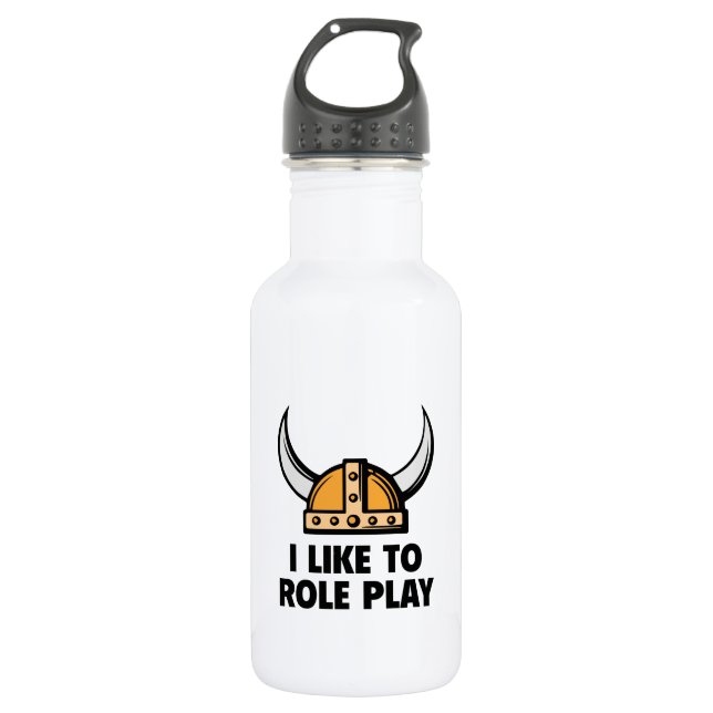 Garrafa Gosto De Desempenhar O Papel (Frente)