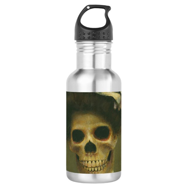 Garrafa Gótica Skeleton Lady Bottle (Frente)