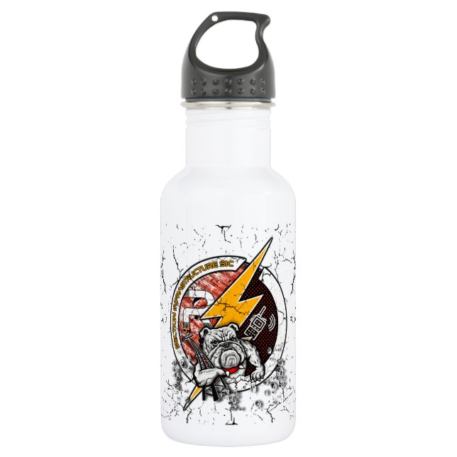 GARRAFA GOURDE ACIER INFRA BLANC (Frente)