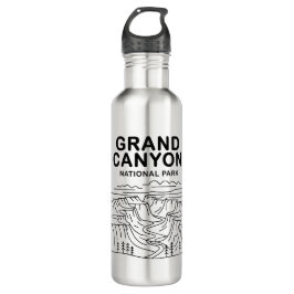 Garrafa Grand Canyon National Park Line Art