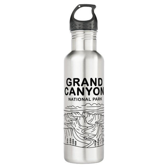 Garrafa Grand Canyon National Park Line Art (Frente)