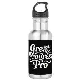 Garrafa Great Progress Pro" Motivational Water Bottle 
