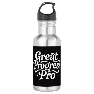 Garrafa Great Progress Pro" Motivational Water Bottle 