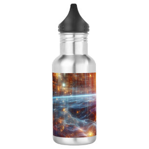 Garrafa Grelha Quântica Iluminada