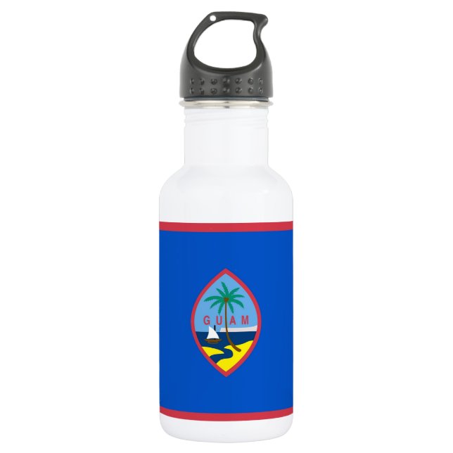Garrafa Guam Flag Liberty Bottle (Frente)