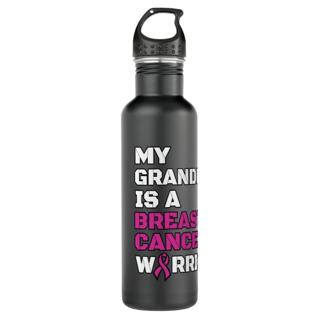 Garrafa Guerreiro/Bloqueio/Vovó...Cancer de peito (Frente)