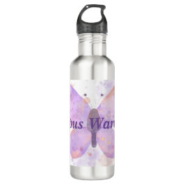 Garrafa Guerreiro do Lúpus da Borboleta Roxa