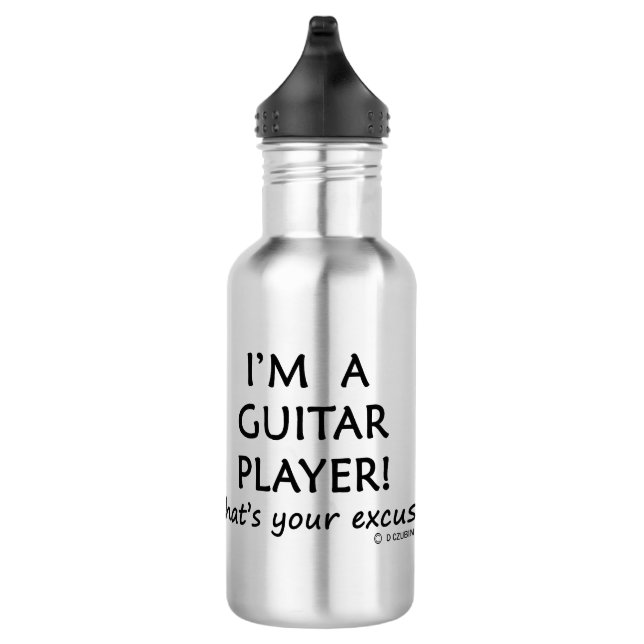 Garrafa Guitarrista com licença (Direita)